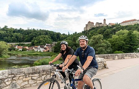 Radeln an der Wörnitz