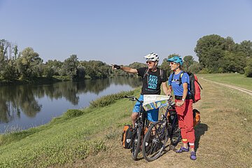 Flussradfahren