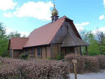 Heidebrünnl bei Kaisheim Blick auf das Heidebrünnl