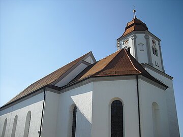 St. Ulrich, Buchdorf Blick auf die Pfarrkirche St. Ulrich
