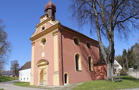 Außenansicht Schlosskapelle, Otting