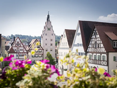 Aussicht aus dem Rathaus