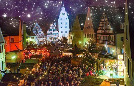 Romantischer Weihnachtsmarkt in Monheim