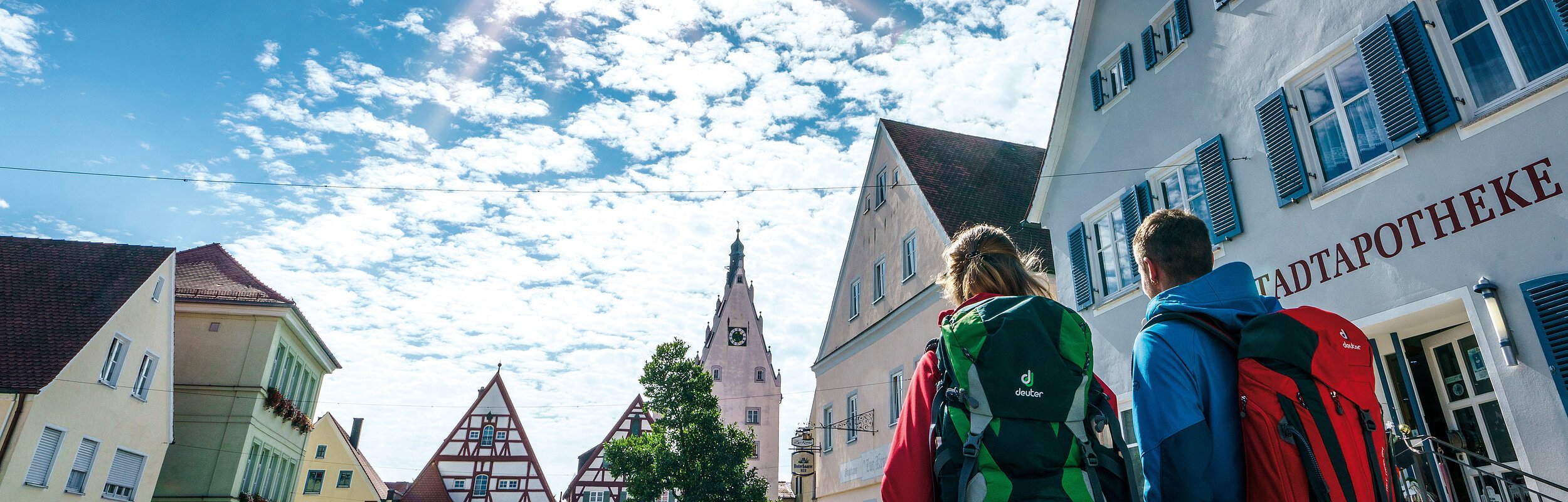 Wandern in der Drei-Stämme-Stadt -Monheim