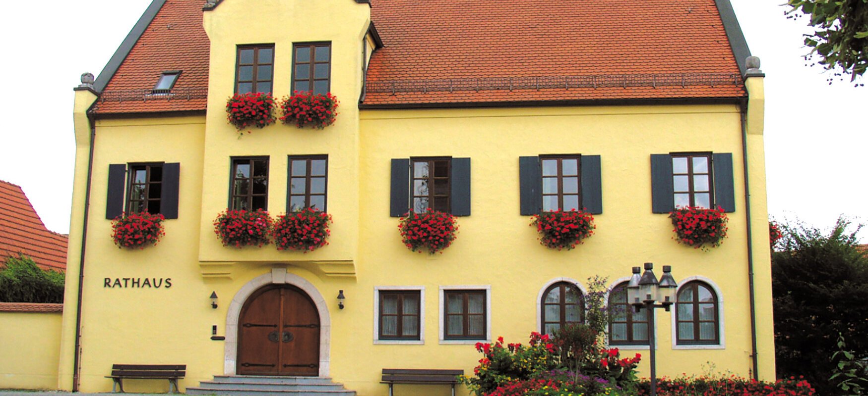 Das Rathaus in Marxheim