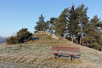 Herrlicher Rastplatz mit Aussicht am Salzberg