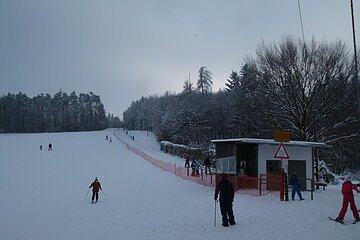 Der Skilift Kaiserschachen in Übersfeld