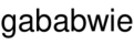 gababwie